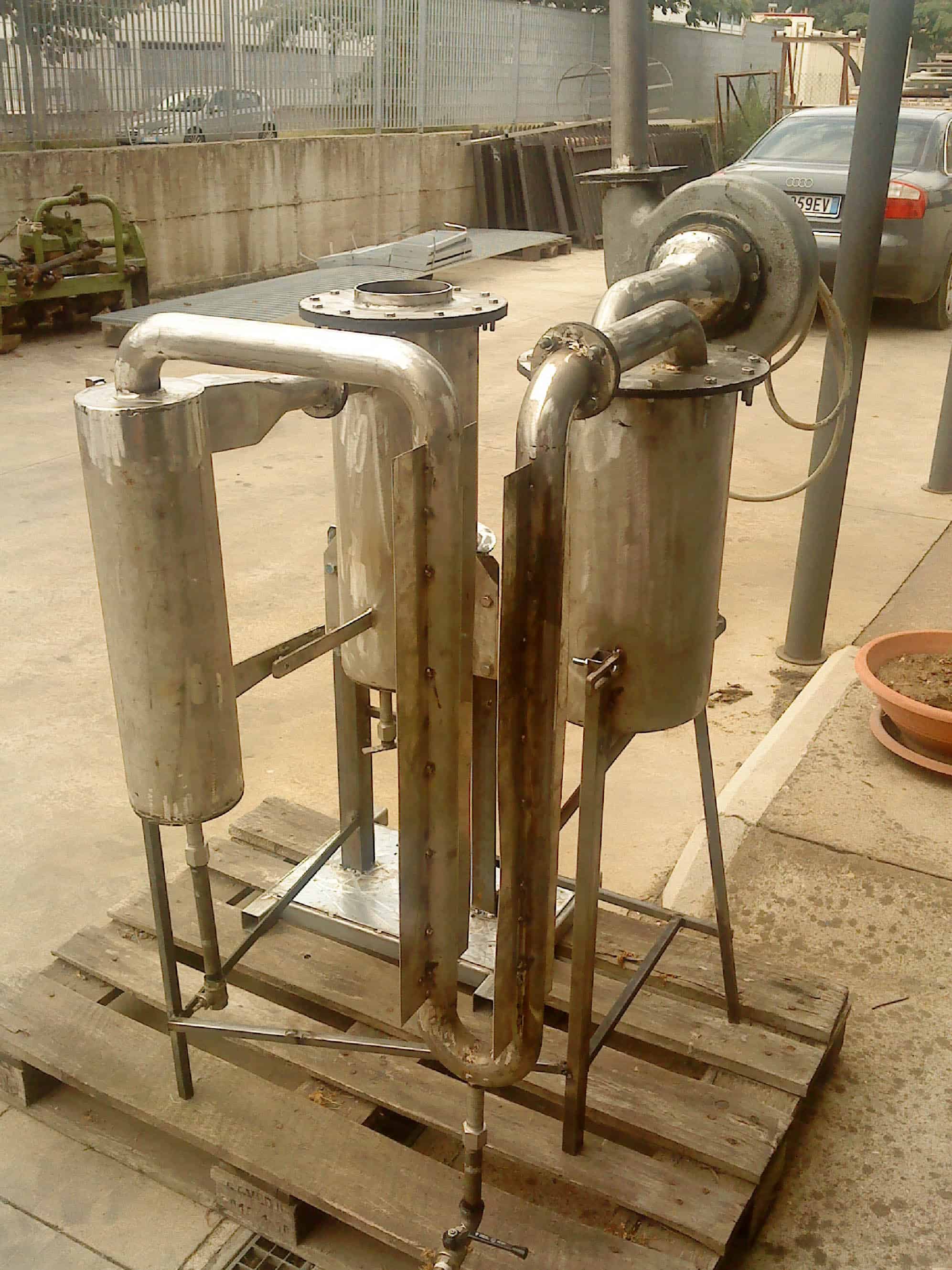 Stainless wood gasifier
