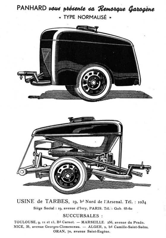 Panhard Gasfier Trailer