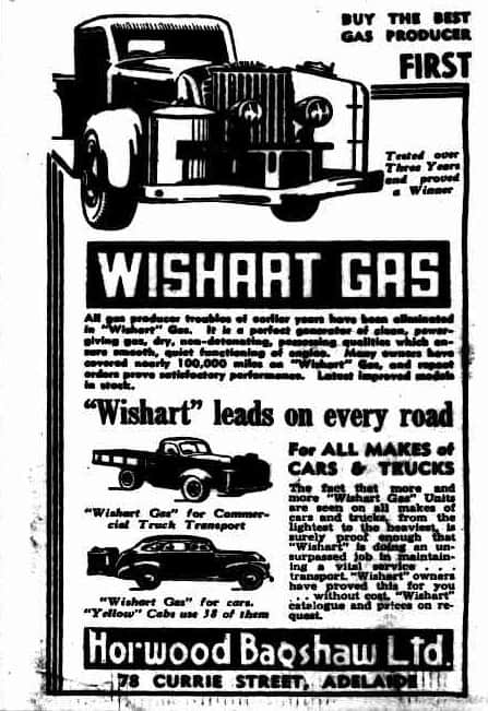 Wishart Producer Gas Unit